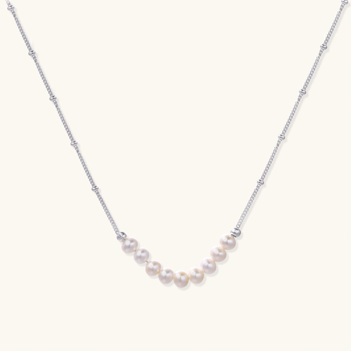 Collier Arc Perlé Luna | FJORÉ