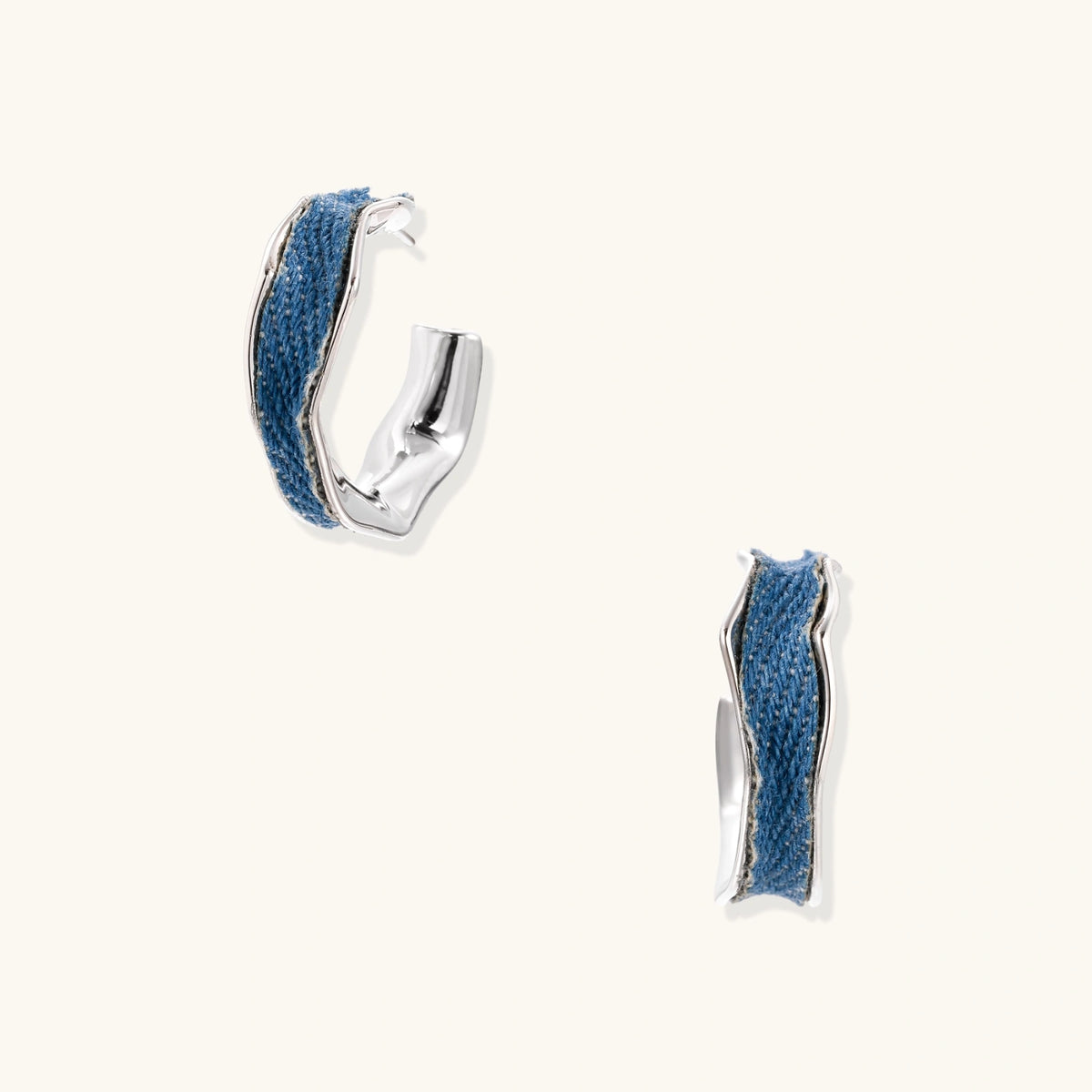 Créoles Denim Dreams | FJORÉ