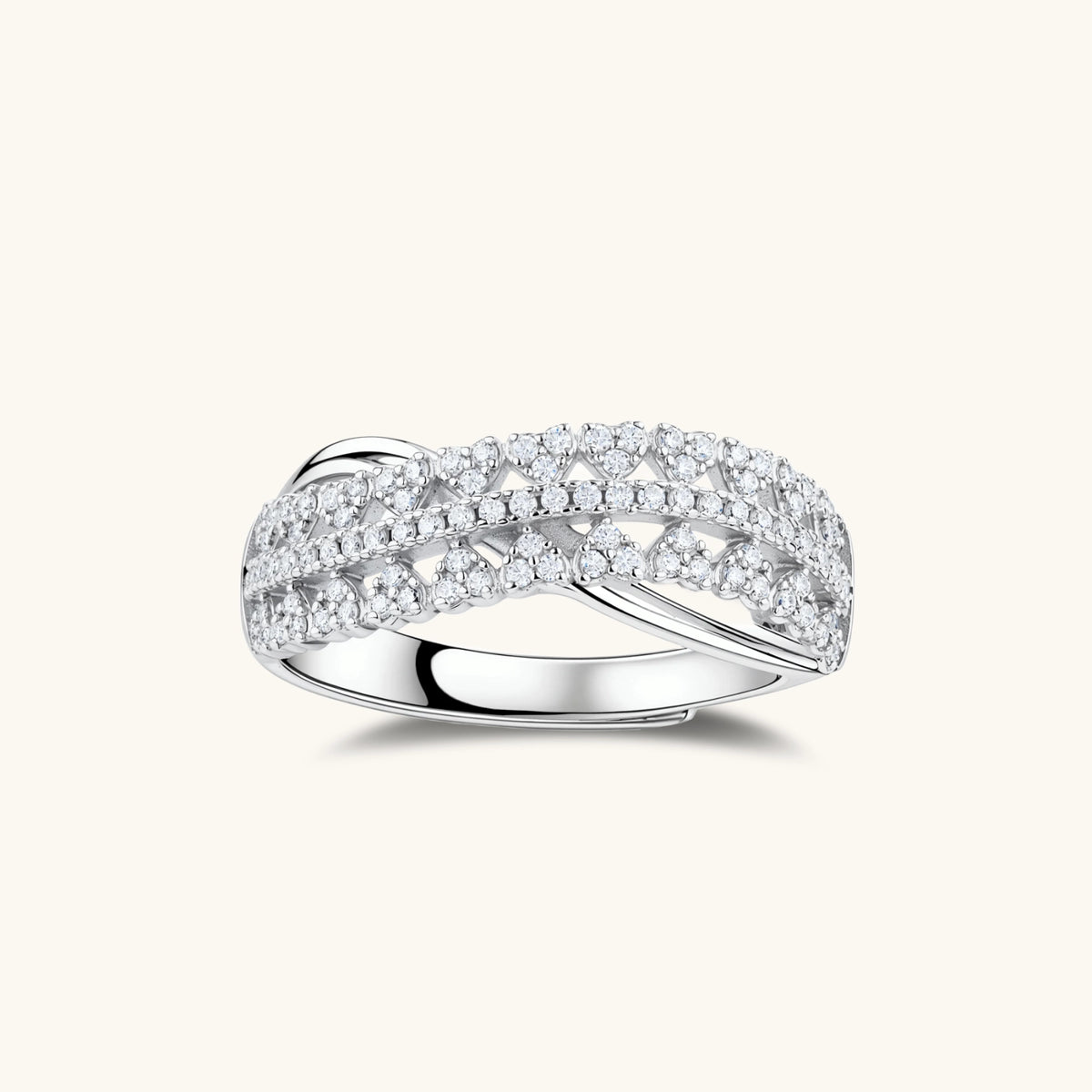 Infinity Criss-Cross Ring | FJORÉ