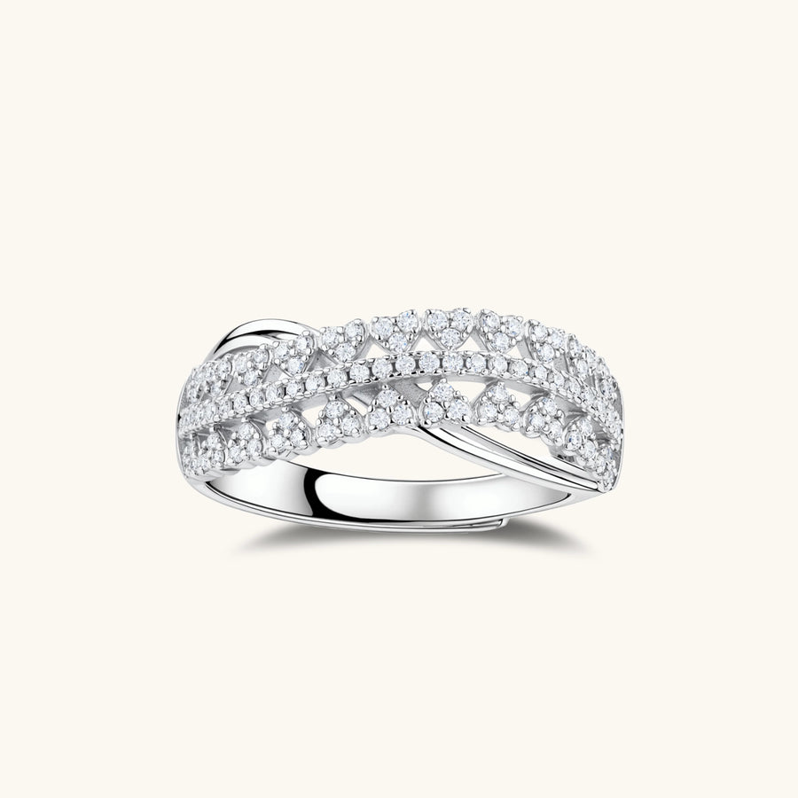 Bague Croisée Infini | FJORÉ