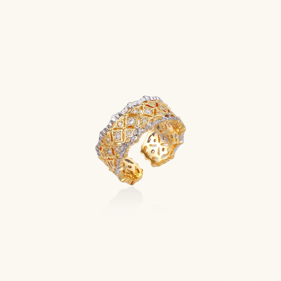 Bague Luxe Treillis | FJORÉ