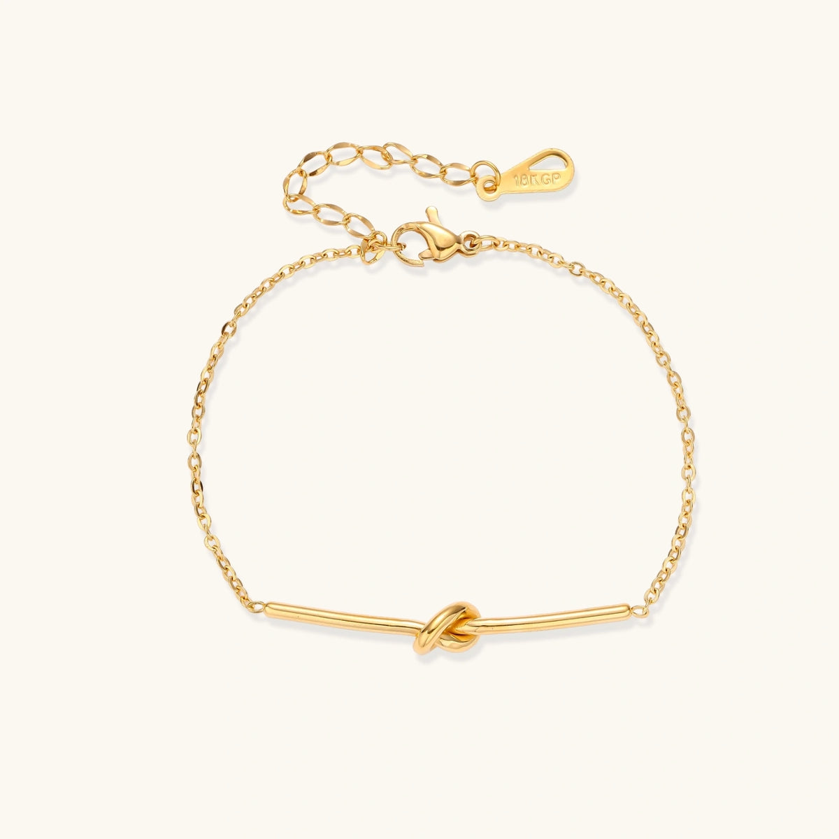 Bracelet Barre Nœud Torsadé | FJORÉ