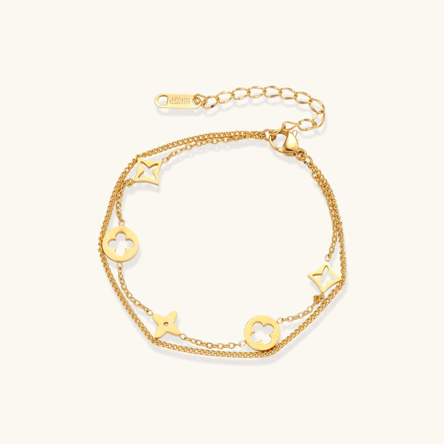 Bracelet Breloques Étoile Porte-Bonheur | FJORÉ