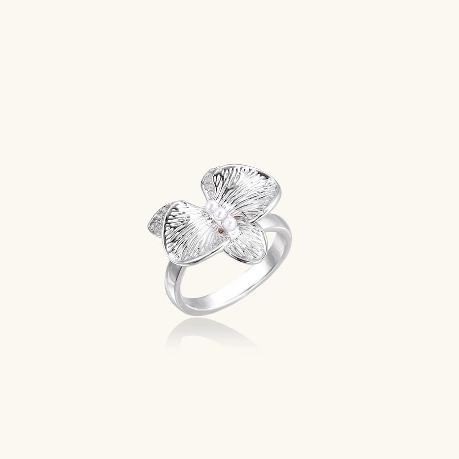 Bague Orchidée Perle | FJORÉ